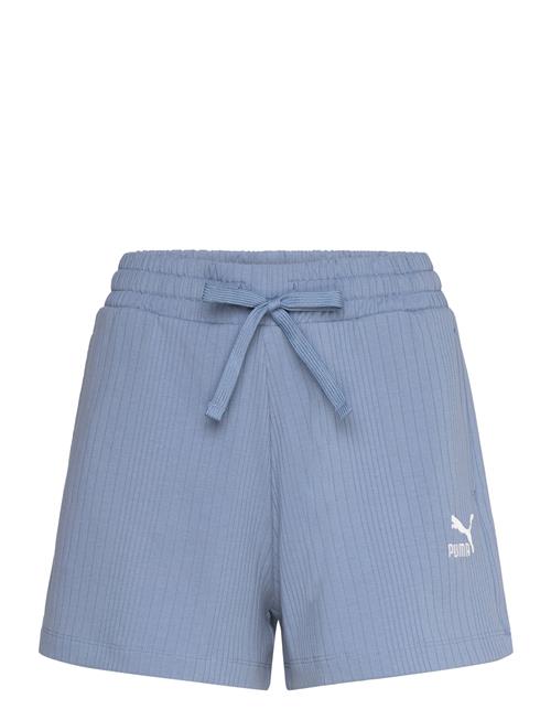 Classics Ribbed A-Line Shorts PUMA Blue