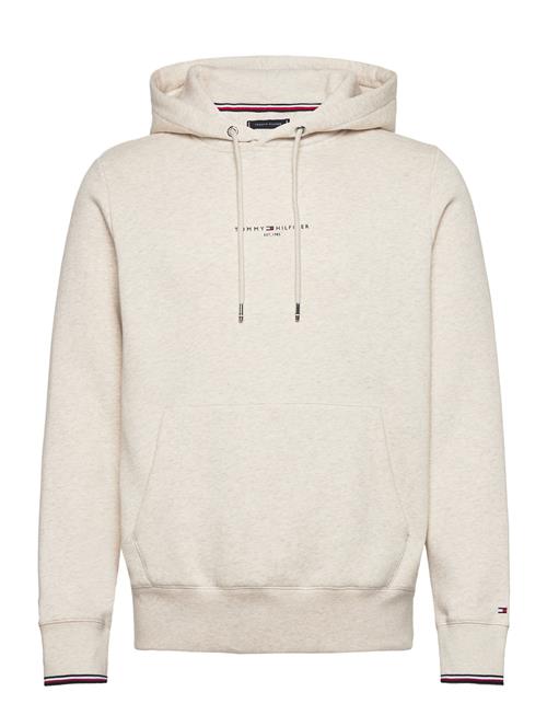 Tommy Hilfiger Tommy Logo Tipped Hoody Tommy Hilfiger Beige