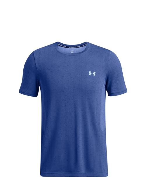 Se Under Armour Ua Vanish Seamless Ss Under Armour Blue ved Booztlet