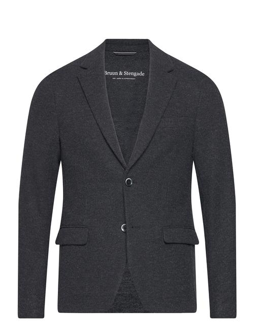 Bruun & Stengade Bs Mendocino Slim Fit Blazer Bruun & Stengade Grey