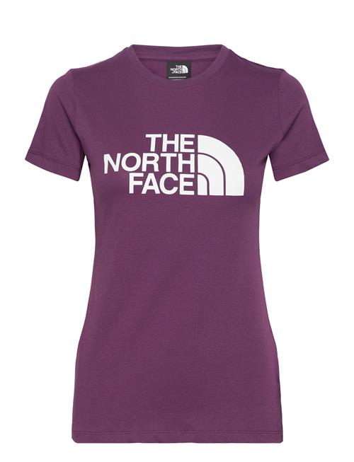 Se The North Face W S/S Easy Tee The North Face Purple ved Booztlet