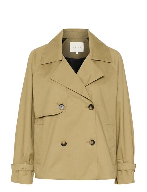 Kaelise Short Jacket Kaffe Beige