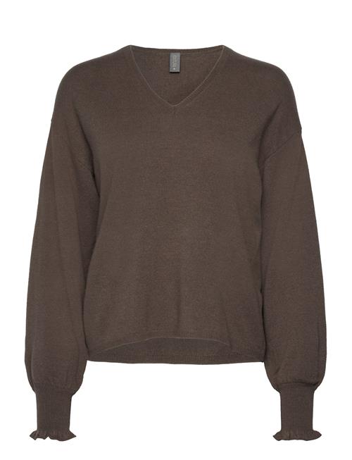 Culture Cuallida V-Neck Pullover Culture Brown