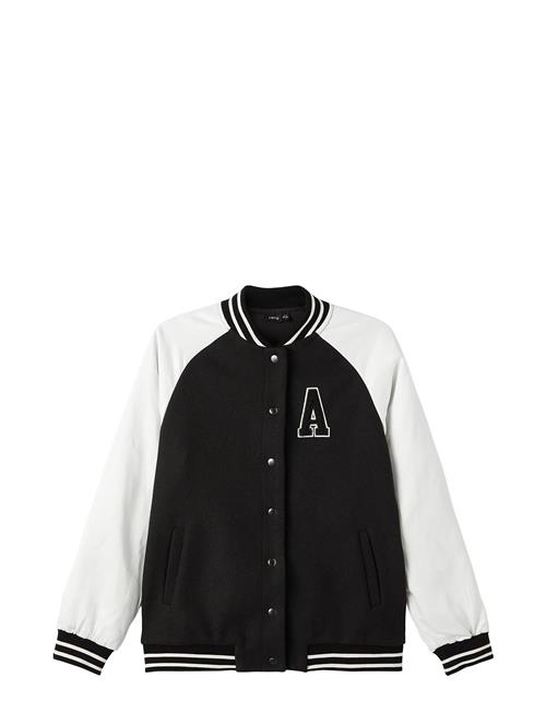 LMTD Nlmarsity Ls Bomber Jacket LMTD Black