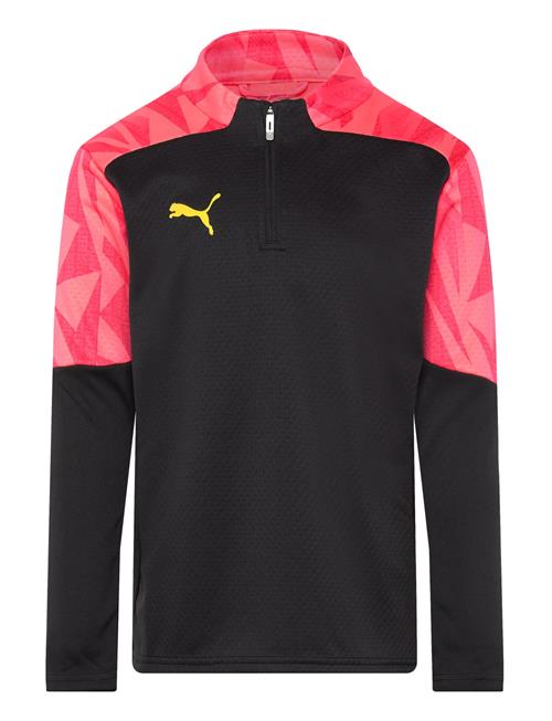 Se PUMA Individualfinal Ff. 1/4 Zip-Top Jr PUMA Black ved Booztlet