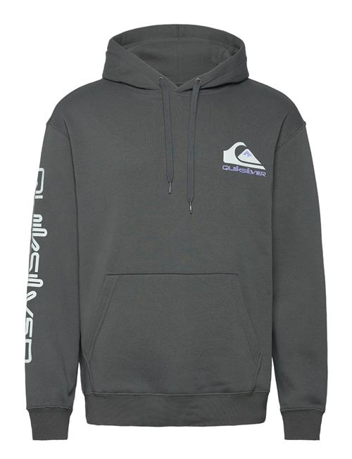 Se Quiksilver Omni Logo Hoodie Quiksilver Grey ved Booztlet