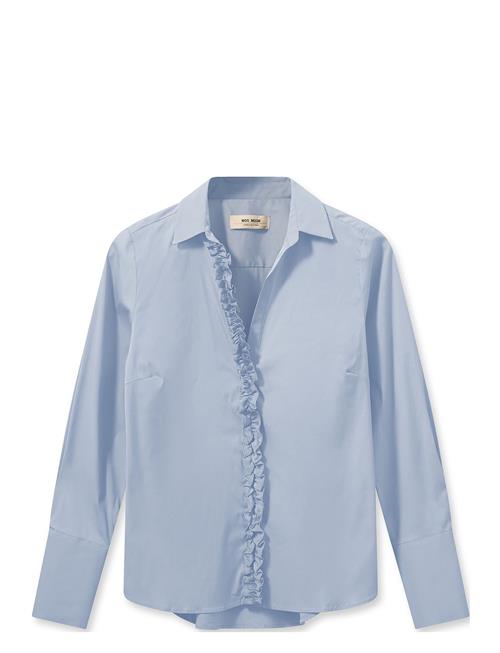 MOS MOSH Mmsybel Satin Shirt MOS MOSH Blue