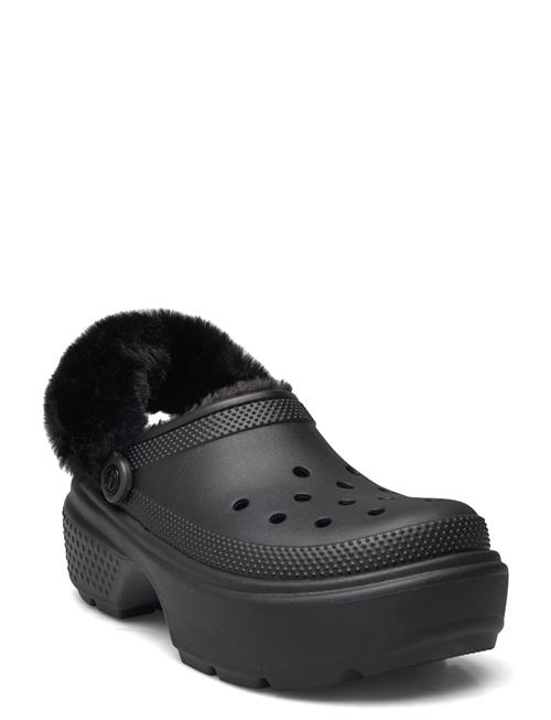 Se Crocs Stomp Lined Clog Crocs Black ved Booztlet