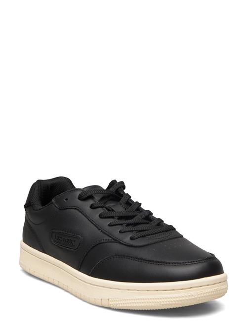 Se Les Deux Wolfe Leather Sneaker Les Deux Black ved Booztlet