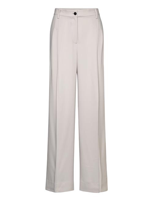 Calvin Klein Structure Twill Wide Leg Pant Calvin Klein Grey