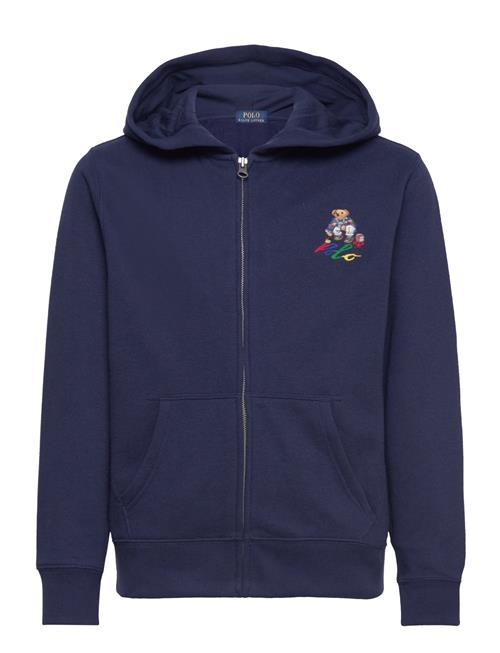 Se Ralph Lauren Kids Polo Bear Fleece Full-Zip Hoodie Ralph Lauren Kids Navy ved Booztlet