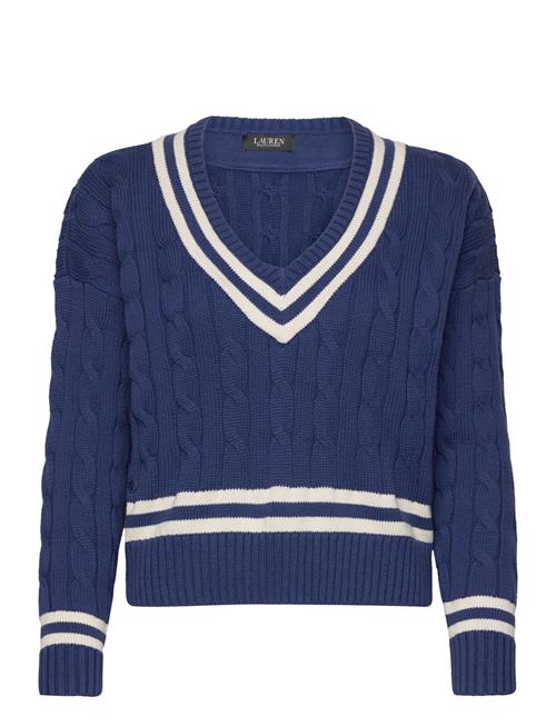 Lauren Ralph Lauren Cable-Knit Cricket Sweater Lauren Ralph Lauren Blue