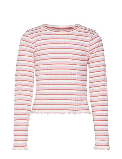 Se Vero Moda Girl Vmhelle Ls Stripe Top Jrs Girl Vero Moda Girl Patterned ved Booztlet