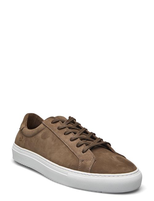 Se S.T. VALENTIN Classic Sneaker -Grained Leather S.T. VALENTIN Brown ved Booztlet