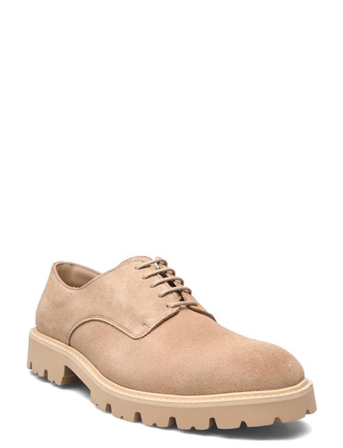 Lightweight Derby - Grained Leather S.T. VALENTIN Beige