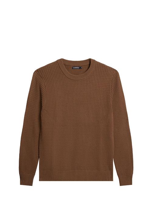 Se J. Lindeberg Archer Structure Sweater J. Lindeberg Brown ved Booztlet