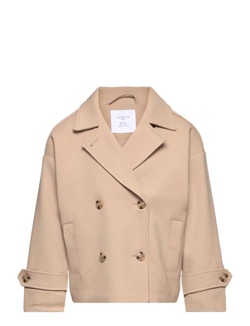 Jacket Trenchcoat Cropped Lindex Beige