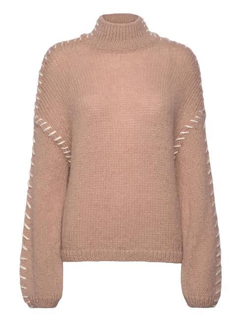 Se Vila Vichoca New L/S Knit Pullover Vila Beige ved Booztlet