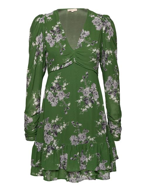 Spring Mini Dress By Ti Mo Green