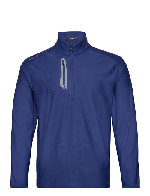 Se Ralph Lauren Golf Classic Fit Camo Jacquard Pullover Ralph Lauren Golf Blue ved Booztlet