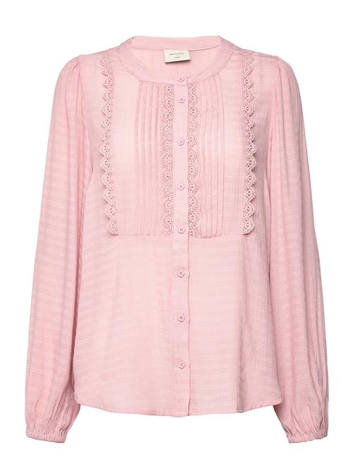 Se FREE/QUENT Fqshu-Blouse FREE/QUENT Pink ved Booztlet