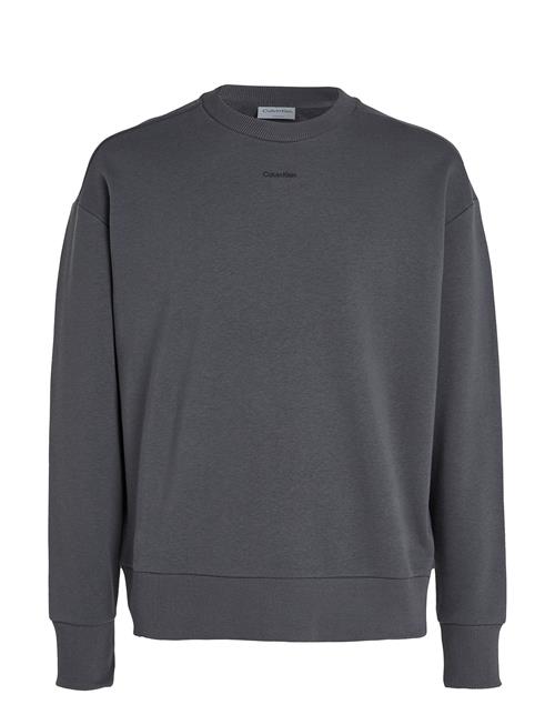 Se Calvin Klein Nano Logo Sweatshirt Calvin Klein Grey ved Booztlet