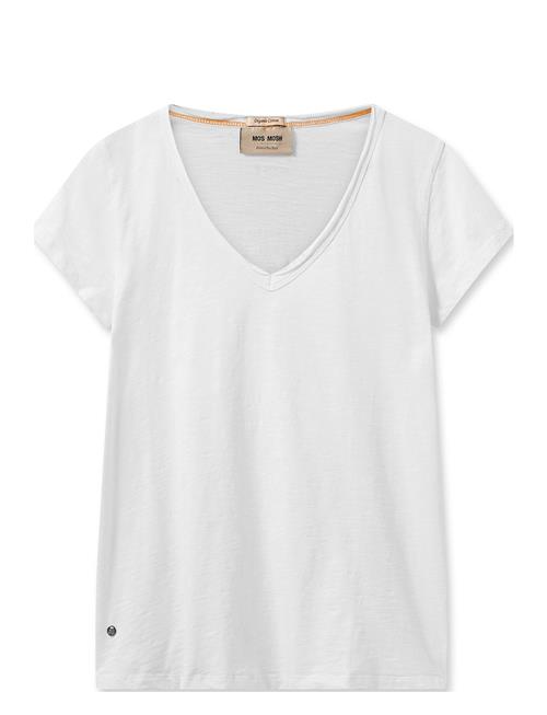 MOS MOSH Mmtulli V-Ss Basic Tee MOS MOSH White