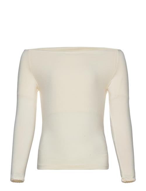 Viscose Long Sleeve Off Shoulder To Rosemunde Kids White