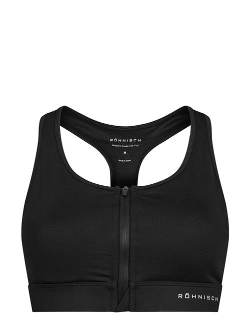 Röhnisch Essential Zip Sportsbra Röhnisch Black