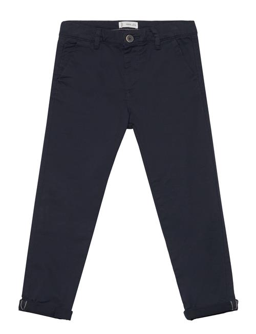 Se Cotton Chinos Mango Navy ved Booztlet