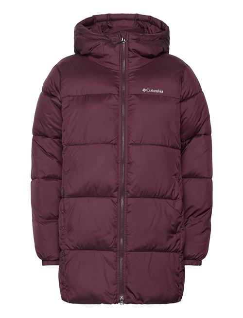 Columbia Sportswear Puffect Ii Mid Hooded Jacket Columbia Sportswear Burgundy