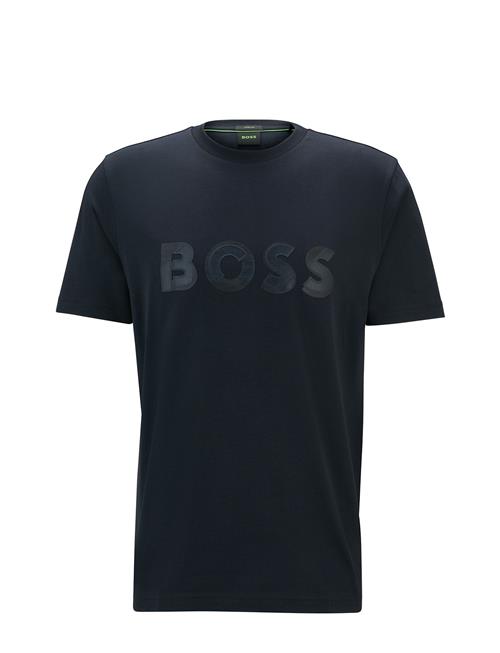 Se BOSS Tee Jagged 1 BOSS Navy ved Booztlet