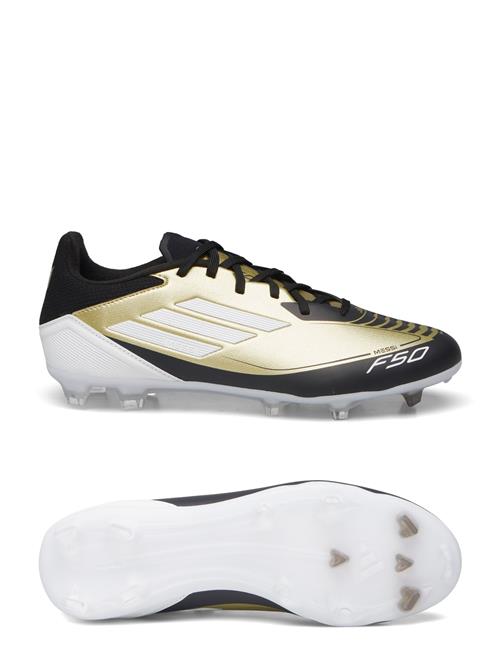 Se adidas Performance F50 League Messi Football Boots Firm Ground Adidas Performance Gold ved Booztlet