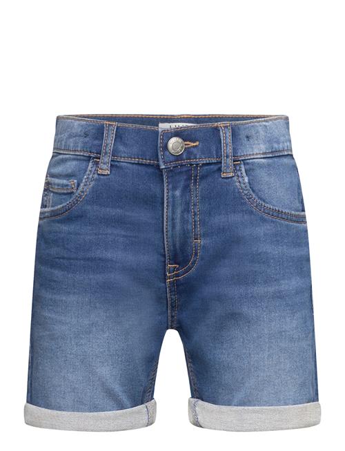 Lindex Shorts Staffan Jersey Denim Bl Lindex Blue