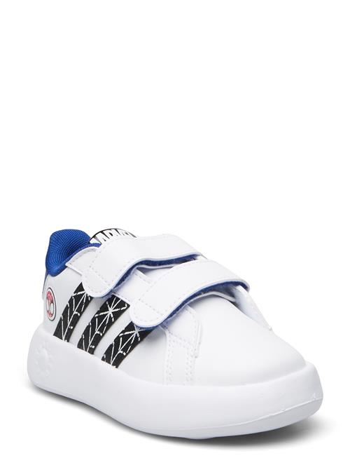 Se adidas Sportswear Grand Court Spider-Man Cf I Adidas Sportswear White ved Booztlet