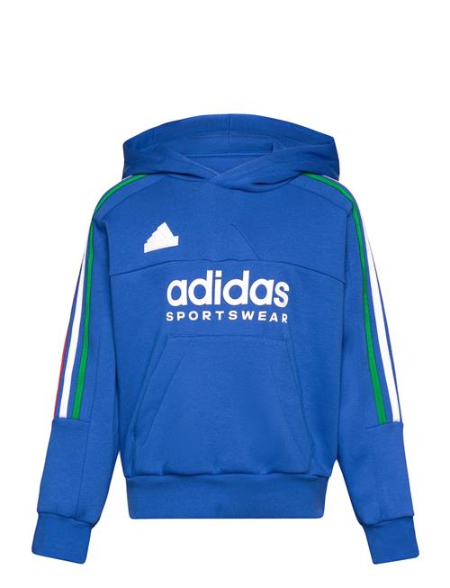 Se adidas Sportswear J Np Hoodie Adidas Sportswear Blue ved Booztlet