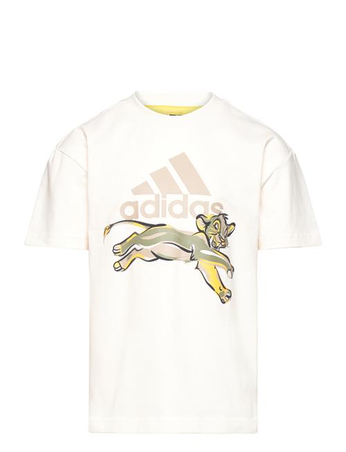 Se adidas Sportswear Lk Dy Lk T Adidas Sportswear White ved Booztlet