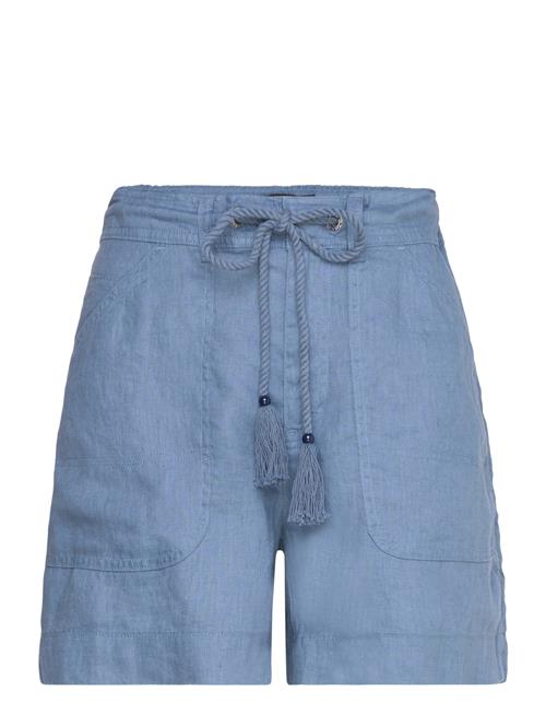 Lauren Ralph Lauren Linen Tassel-Drawcord Short Lauren Ralph Lauren Blue