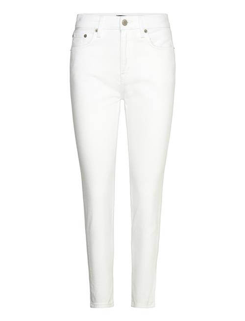 Lauren Ralph Lauren High-Rise Skinny Ankle Jean Lauren Ralph Lauren White