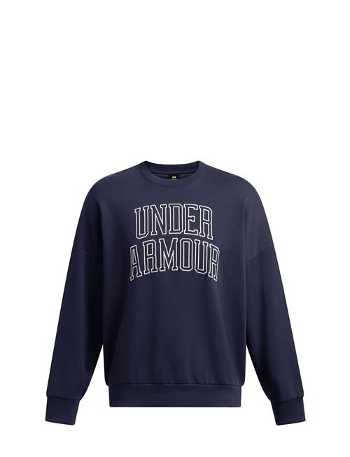 Se Under Armour Ua Icon Hwt Terry Os Crew Under Armour Navy ved Booztlet