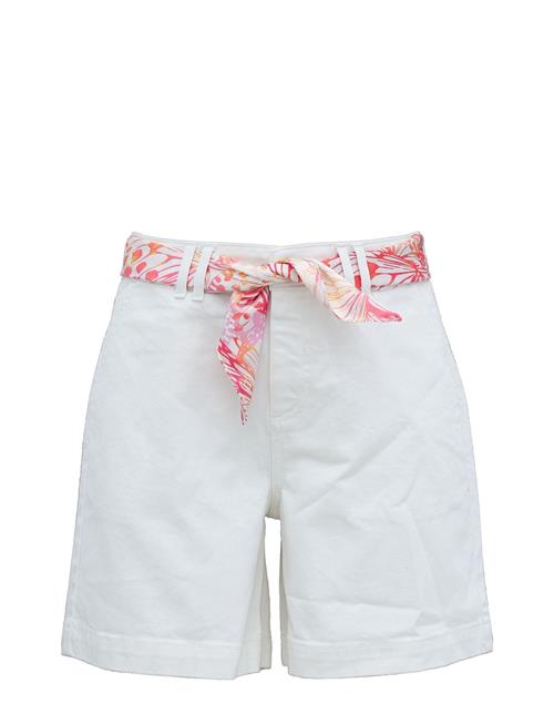 Se Vila Vivanil Rw Scarf Shorts Col Jaf/R Vila White ved Booztlet