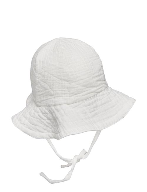 Lindex Sunhat Woven Solid Lindex White