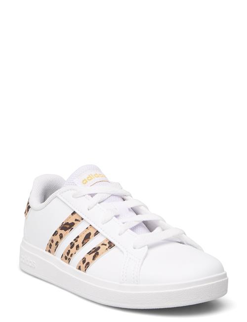 Se adidas Sportswear Grand Court 2.0 K Adidas Sportswear White ved Booztlet