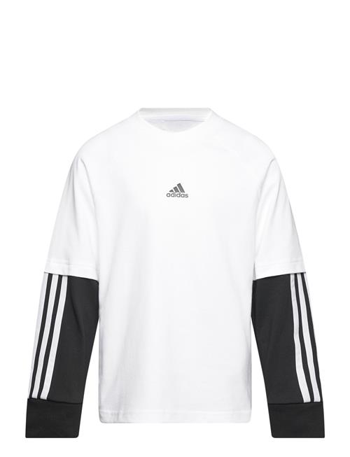 Se adidas Sportswear J Jam 2In1 Ls Adidas Sportswear White ved Booztlet