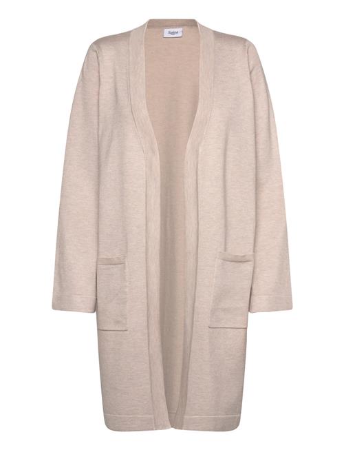 Saint Tropez Kilasz Ls Open Cardigan Saint Tropez Beige