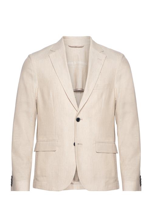 Bruun & Stengade Bs Pollino Classic Fit Blazer Bruun & Stengade Beige