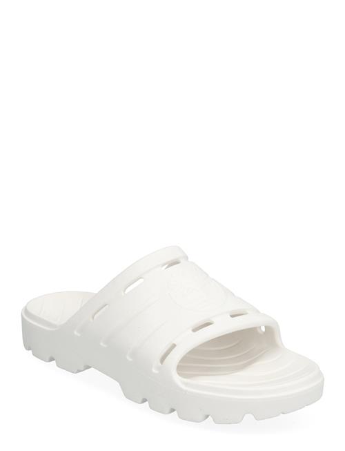 Timberland Get Outslide Slide Sandal Bright White Timberland White