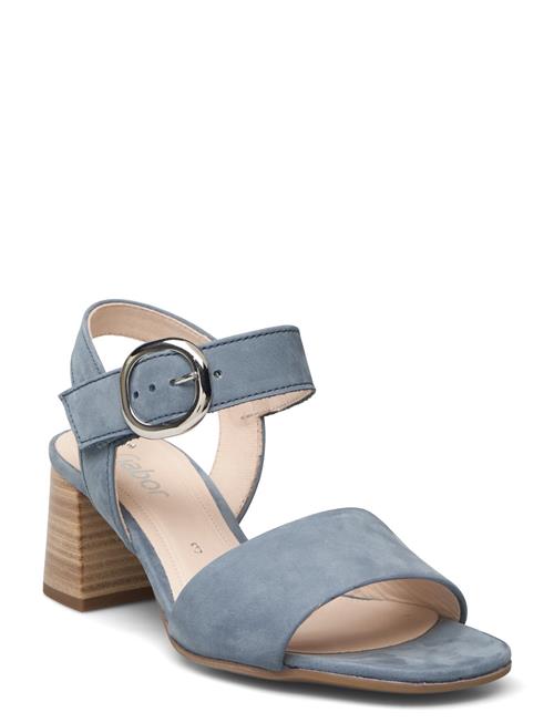 Se Gabor Ankle-Strap Sandal Gabor Blue ved Booztlet