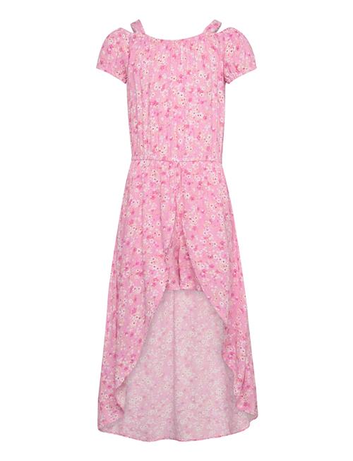 Lindex Dress High And Low With Shorts Lindex Pink