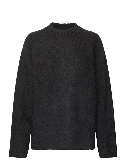 HOLZWEILER Fure Fluffy Knit Sweater HOLZWEILER Black